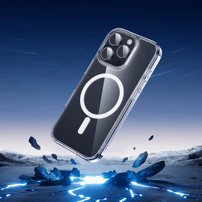 BOROFONE ETUI BI5 ICE SHIELD MAGNETIC IPHONE 16 PRO MAX PRZEZROCZYSTY