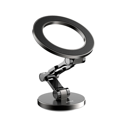 ROCK UCHWYT SAMOCHODOWY MAGNETYCZNY Q08 RING PRZYKLEJANY DO DESKI CZARNY