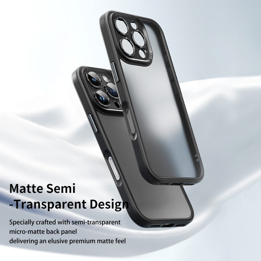 ROCK ETUI GUARD TOUCH MATTE SERIES DO IPHONE 16 PRO MAX CZARNE