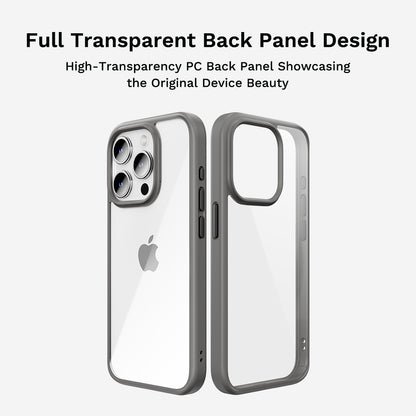 ROCK ETUI GUARD SERIES DO IPHONE 16 PRO MAX PRZEZROCZYSTO-CZARNE