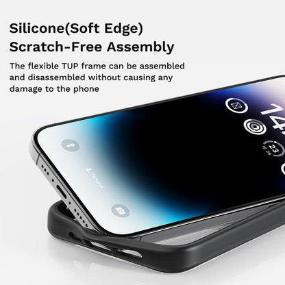 ROCK ETUI GUARD SERIES DO IPHONE 16 PRO MAX PRZEZROCZYSTO-CZARNE