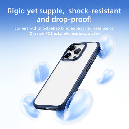 ROCK ETUI GUARD SERIES DO IPHONE 16 PRO MAX PRZEZROCZYSTO-SZARE