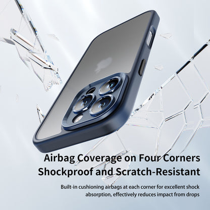 ROCK ETUI GUARD TOUCH MATTE SERIES DO IPHONE 16 PRO MAX NIEBIESKIE