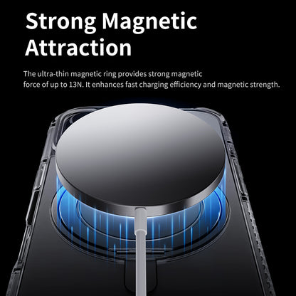 ROCK ETUI ROTATING STAND CRYSTAL SERIES MAGNETIC DO IPHONE 16 CZARNE