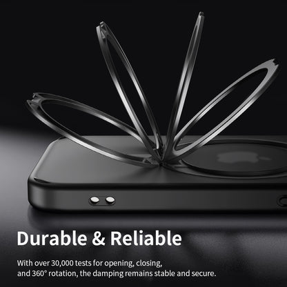 ROCK ETUI ROTATING STAND SOFT TOUCH SERIES MAGNETIC DO IPHONE 16 PRO ZŁOTE