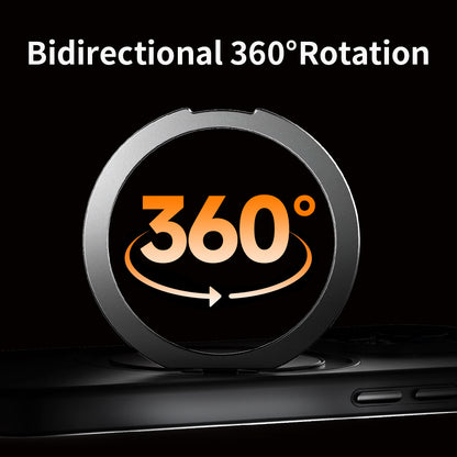 ROCK ETUI CRYSTAL ROTATING TOUCH SERIES MAGNETIC DO IPHONE 16 PRO CZARNE