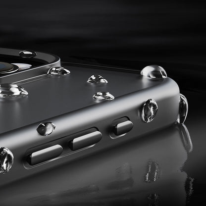 ROCK ETUI CRYSTAL ROTATING TOUCH SERIES MAGNETIC DO IPHONE 16 PRO CZARNE