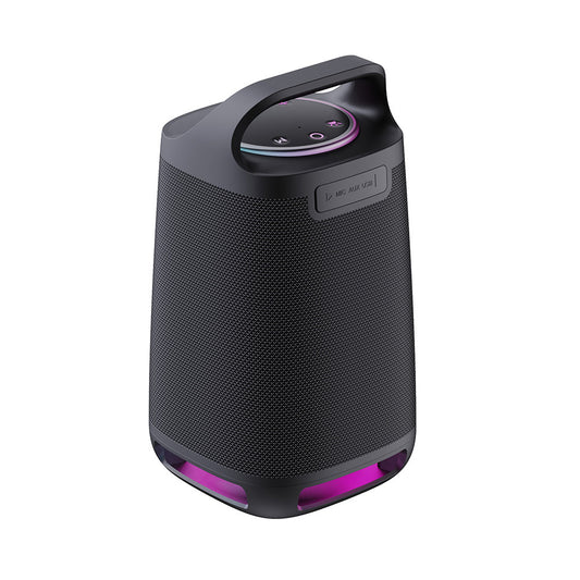 BLAVEC GŁOŚNIK BEZPRZEWODOWY BLUETOOTH TWS WS-01 KARAOKE - 160W Z MIKROFONEM (WS01-MB) CZARNY