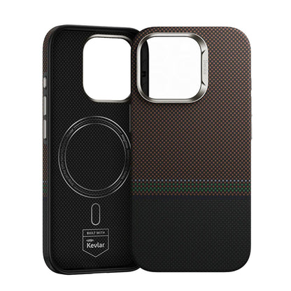 BENKS ETUI MAGNETIC ARMOR PRO PRESTIGE KEVLAR 600D (Y066) DO IPHONE 16 PRO MAX (CAMERA CONTROL BUTTON)