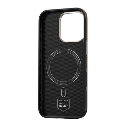 BENKS ETUI MAGNETIC ARMOR PRO PRESTIGE KEVLAR 600D (Y066) DO IPHONE 16 PRO MAX (CAMERA CONTROL BUTTON)