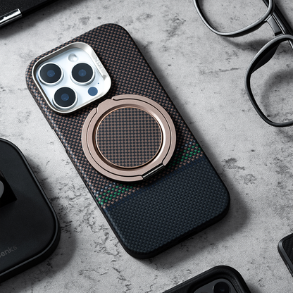 BENKS ETUI MAGNETIC ARMOR PRO PRESTIGE KEVLAR 600D (Y066) DO IPHONE 16 PRO MAX (CAMERA CONTROL BUTTON)