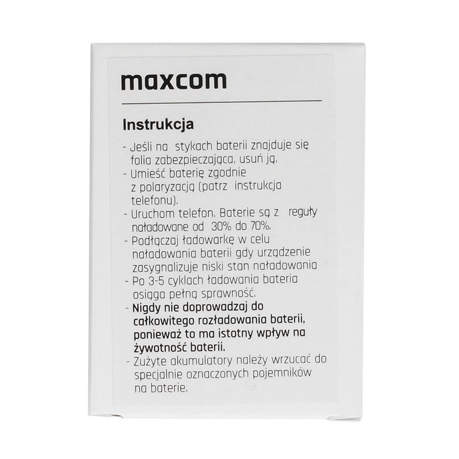 ORIGINAL BATTERY FOR MAXCOM MM320/MM330 - 1000 MAH