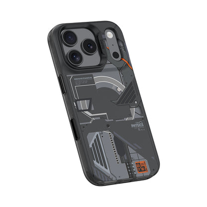 BENKS ETUI DYNAMIC MAGNETIC MECHA (D069) DO IPHONE 17 PRO CZARNY (CAMERA CONTROL BUTTON)
