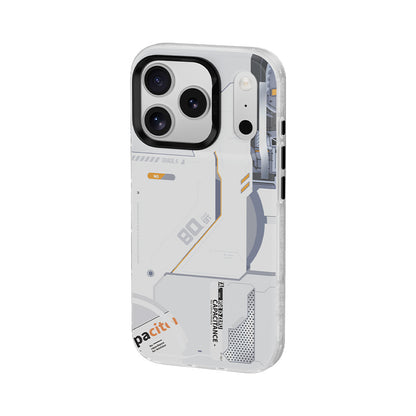 BENKS ETUI DYNAMIC MAGNETIC MECHA (E070) DO IPHONE 17 PRO MAX BIAŁY (CAMERA CONTROL BUTTON)