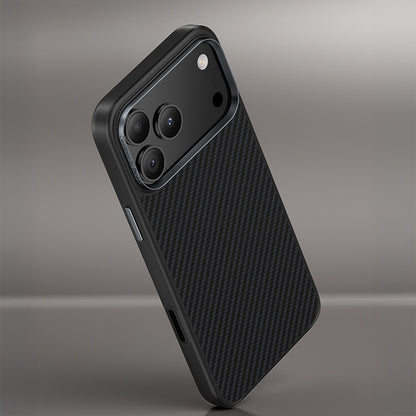BENKS ETUI MAGNETIC ARMOR PRO KEVLAR METAL FRAME 600D (A070) DO IPHONE 17 PRO MAX CZARNY (CAMERA CONTROL BUTTON)