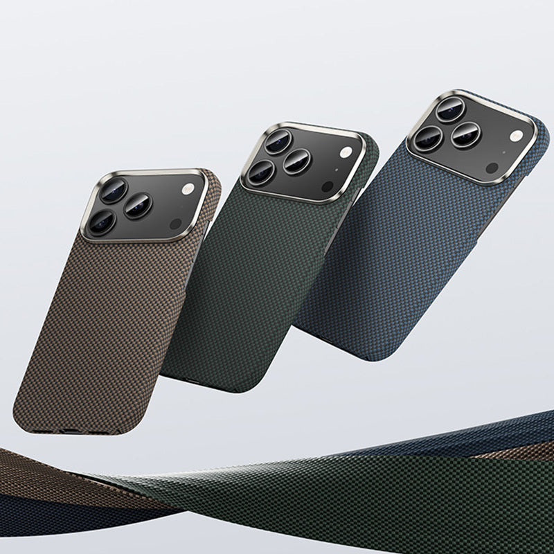 BENKS ETUI MAGNETIC ARMOR TINT KEVLAR 1000D (0069) DO IPHONE 17 PRO ZŁOTY