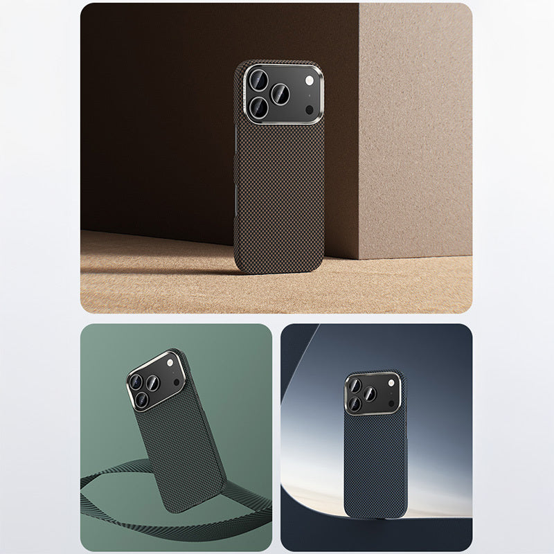 BENKS ETUI MAGNETIC ARMOR TINT KEVLAR 1000D (0069) DO IPHONE 17 PRO ZŁOTY