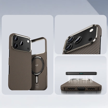 BENKS ETUI MAGNETIC ARMOR TINT KEVLAR 1000D (0069) DO IPHONE 17 PRO ZŁOTY
