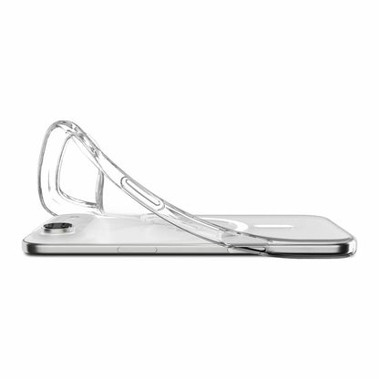 ETUI SPIGEN LIQUID CRYSTAL MAG MAGSAFE ACS10395 DO IPHONE 17 AIR - CLEAR/WHITE