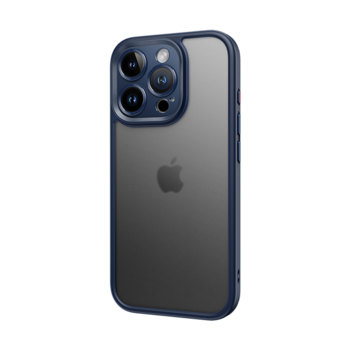 ROCK ETUI GUARD TOUCH MATTE SERIES DO IPHONE 16 PRO NIEBIESKIE