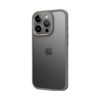 ROCK ETUI GUARD TOUCH MATTE SERIES DO IPHONE 16 PRO MAX SZARE