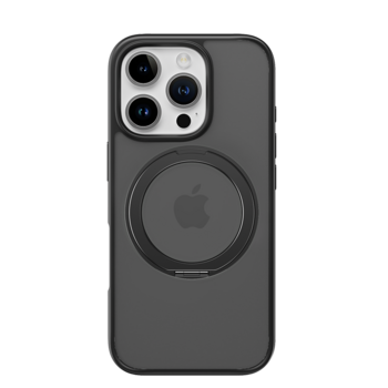 ROCK ETUI CRYSTAL ROTATING TOUCH SERIES MAGNETIC DO IPHONE 16 PRO CZARNE