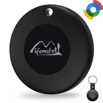 LIFEMATE LOKALIZATOR GPS BLUETOOTH LIFETAG TRACKER HD-P16-3 ANDROID + ETUI BRELOK CZARNY