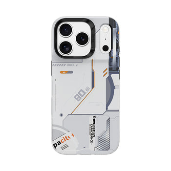 BENKS ETUI DYNAMIC MAGNETIC MECHA (E070) DO IPHONE 17 PRO MAX BIAŁY (CAMERA CONTROL BUTTON)