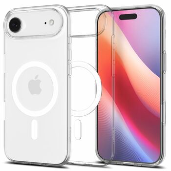 ETUI SPIGEN LIQUID CRYSTAL MAG MAGSAFE ACS10395 DO IPHONE 17 AIR - CLEAR/WHITE