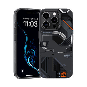 BENKS ETUI MAGNETIC MECHA SERIES DO IPHONE 16 PRO MAX CZARNY